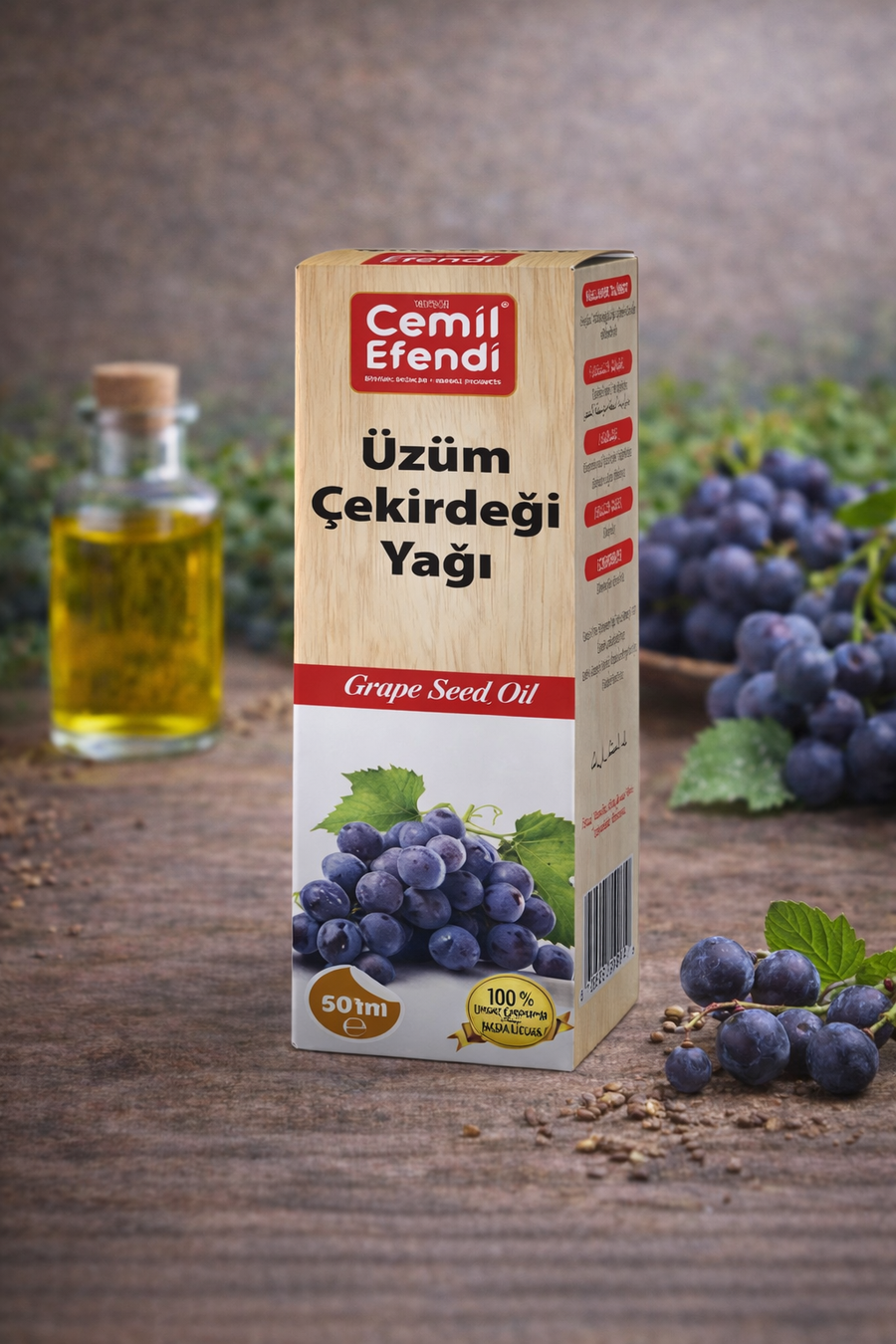 Üzüm Çekirdeği Yağı 50ml