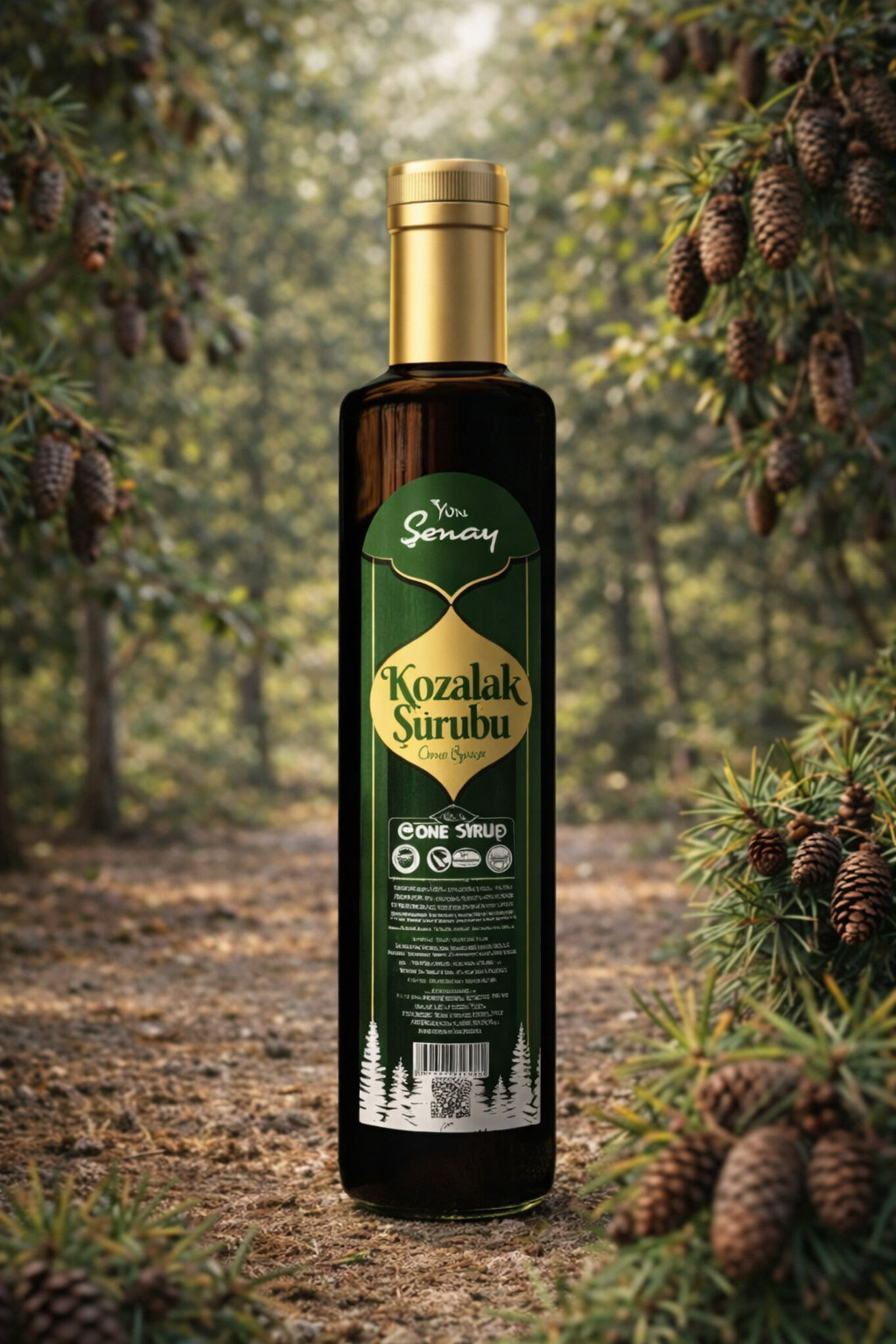 Kozalak Şurubu 650g