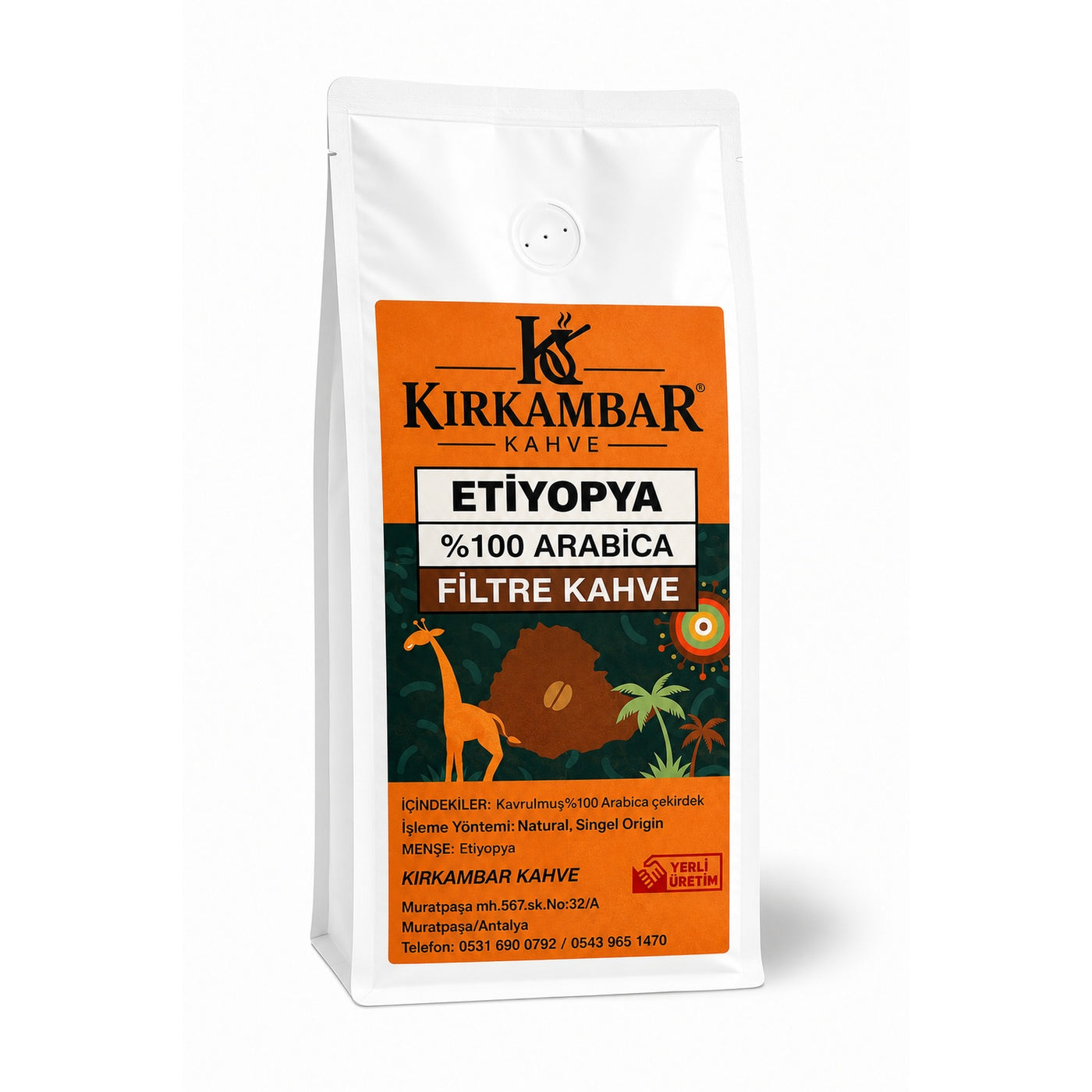 Kırkambar Etiyopya Filtre Kahve